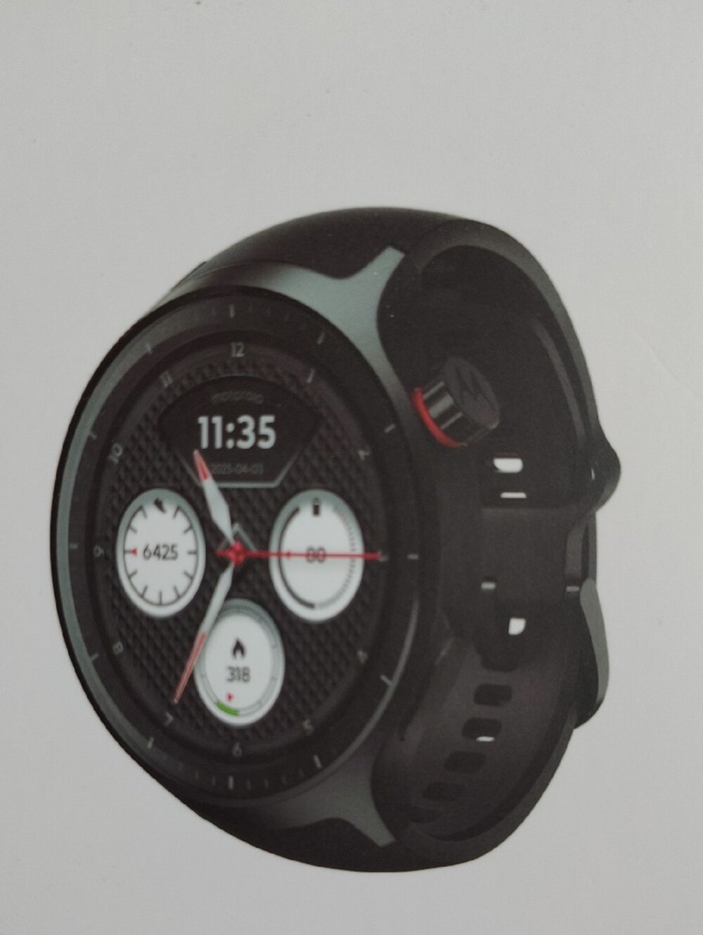 Android Motorola Moto Watch — Black Model # XT2547-2 - Picture 7 of 15